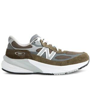 New Balance 990 v6 Sneakers in Olive Grey NIB, W 8.5/M 7